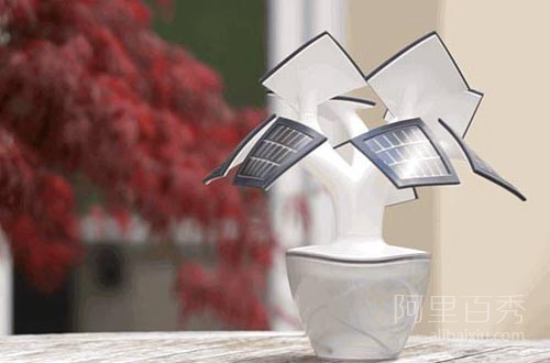 会充电的树,既可以充电又可以照明,实用又美观--置顶表情